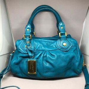 Marc by Marc Jacobs Q Baby handbag purse teal